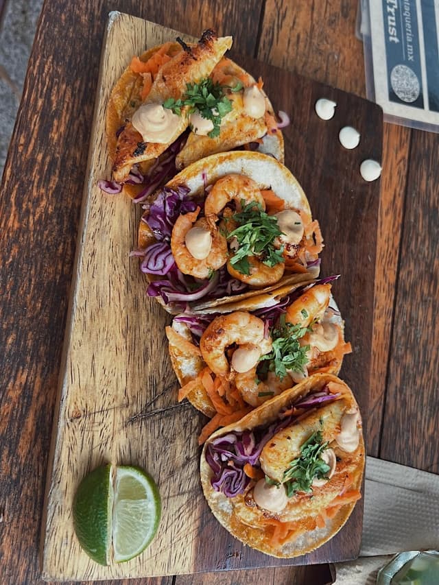 Shrimp Tacos (4)